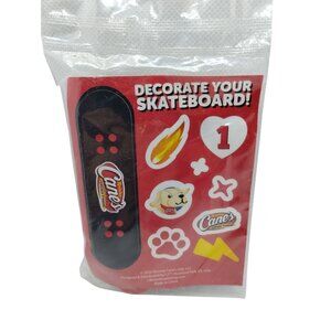 Canes Chicken Fingers Skateboard Toy New in Bag Decorate Fast Food Sealed